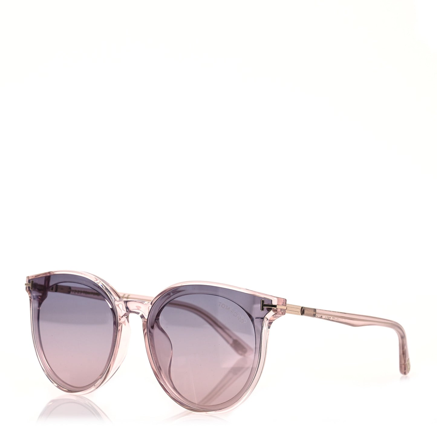 Acetate Round Eye Sunglasses TF807-K Pink