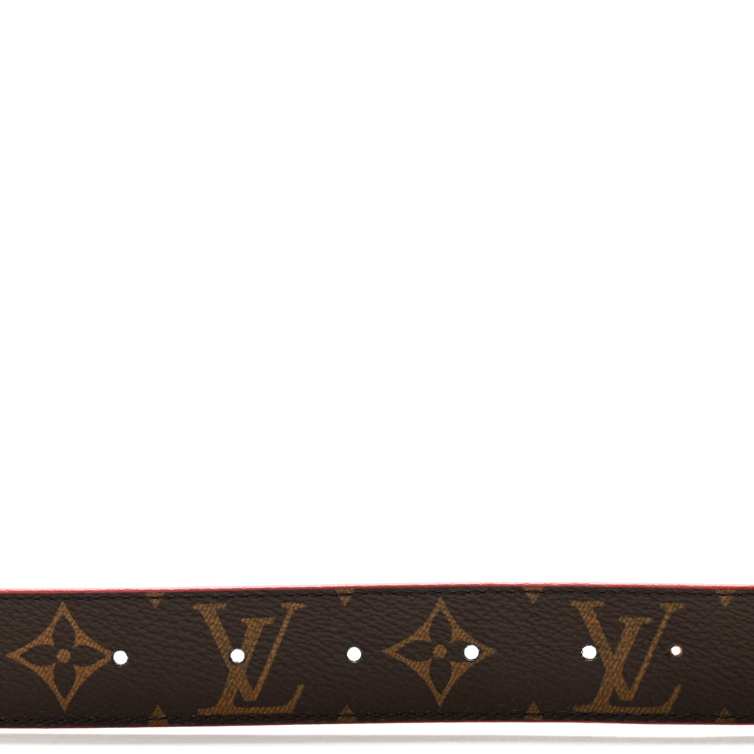 Louis Vuitton Monogram 30mm LV Initiales Reversible Belt 95 38 Coquelicot 4 of 10