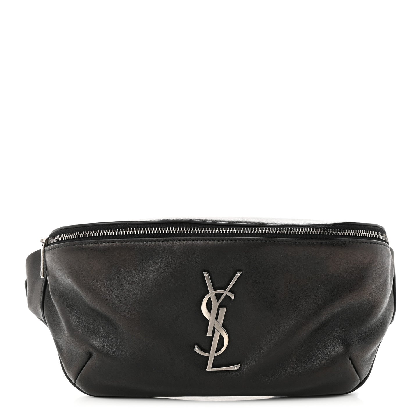 Calfskin Monogram Belt Bag Black