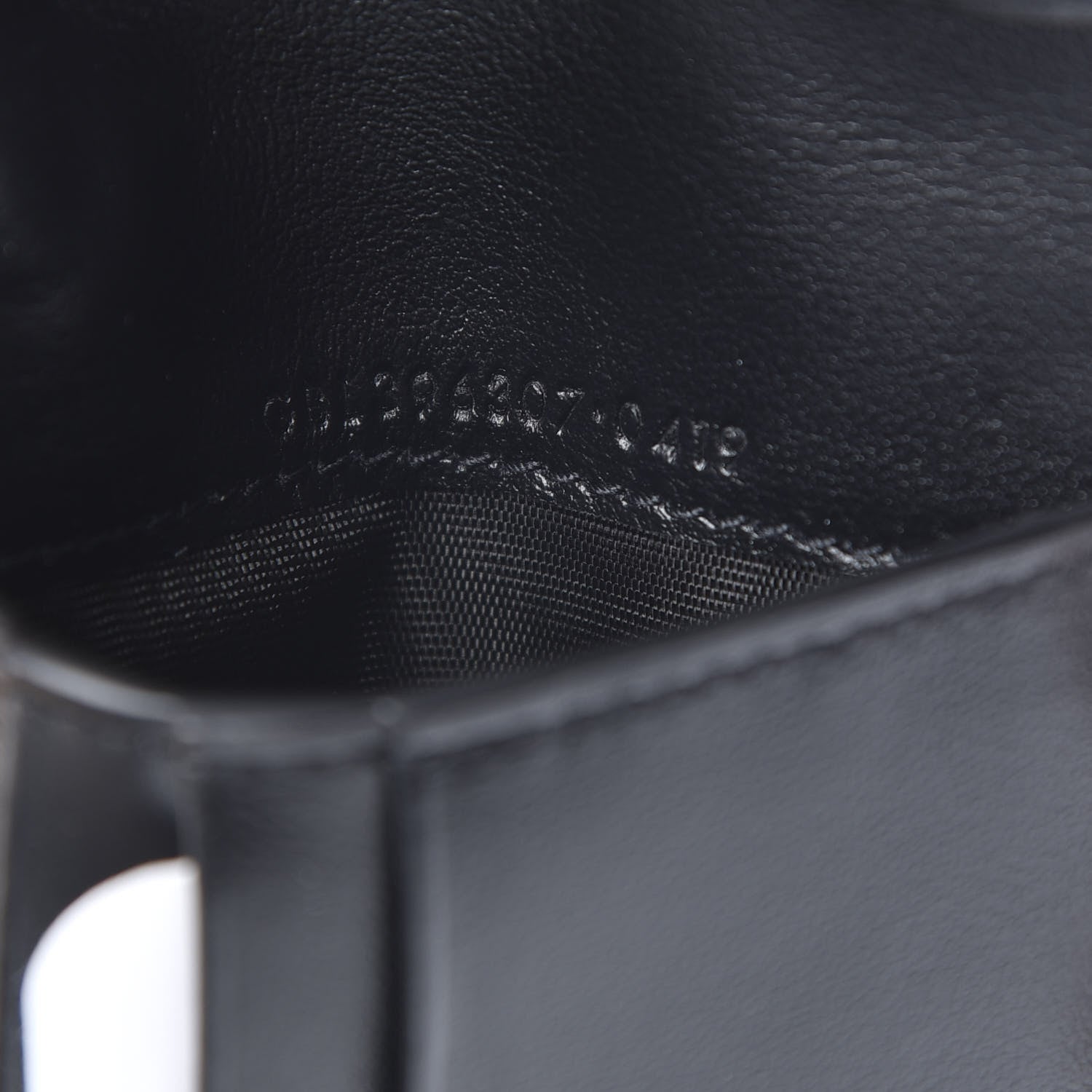 Saint Laurent Calfskin Star Print East West Wallet Black 7 of 8
