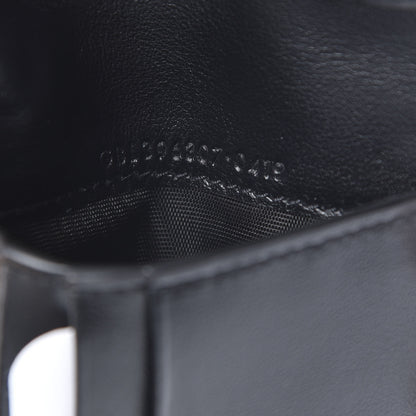 Saint Laurent Calfskin Star Print East West Wallet Black 7 of 8