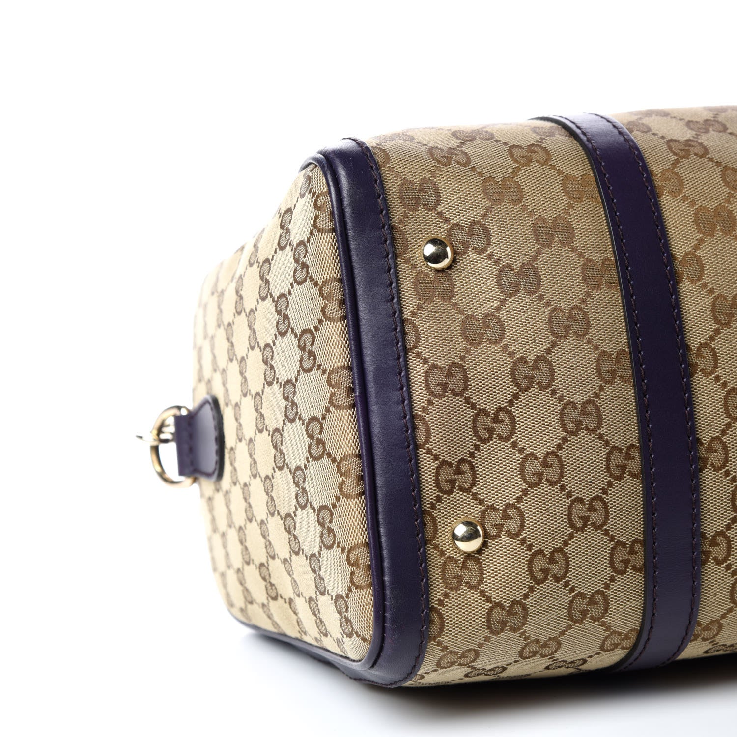 Gucci Monogram Medium Joy Boston Purple 5 of 13