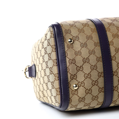 Gucci Monogram Medium Joy Boston Purple 5 of 13