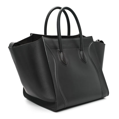 Celine Smooth Calfskin Medium Phantom Luggage Grey 2 of 10