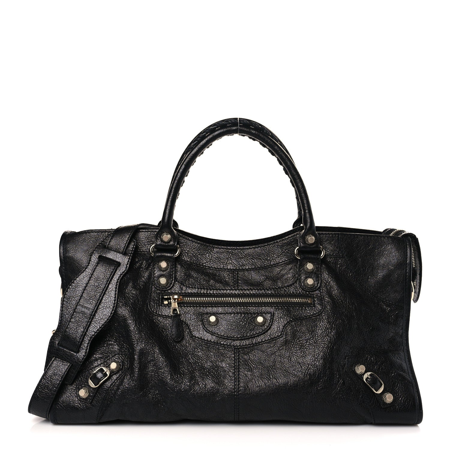 Balenciaga Agneau Giant Gold 12 Hardware Part Time Black 1 of 9
