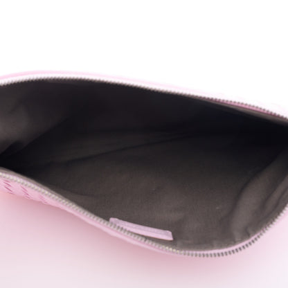 Bottega Veneta Nappa Intrecciato Medium Zip Pouch Pink 5 of 6