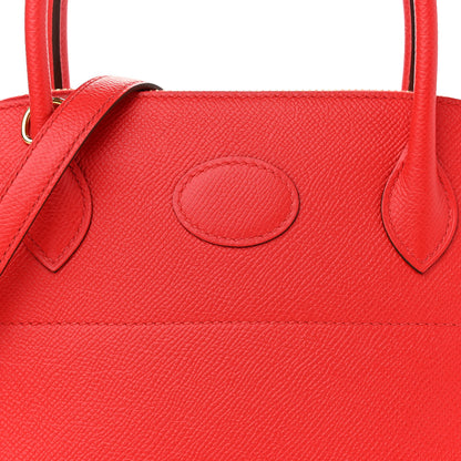 Hermes Epsom Bolide 27 Rouge De Coeur 10 of 10