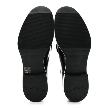 Prada Spazzolato Mens Derby Loafers 9 Black 7 of 11