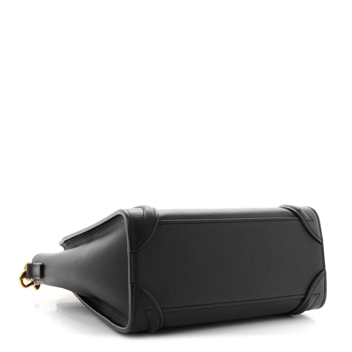 Celine Smooth Calfskin Nano Luggage Black 1876590 – FASHIONPHILE