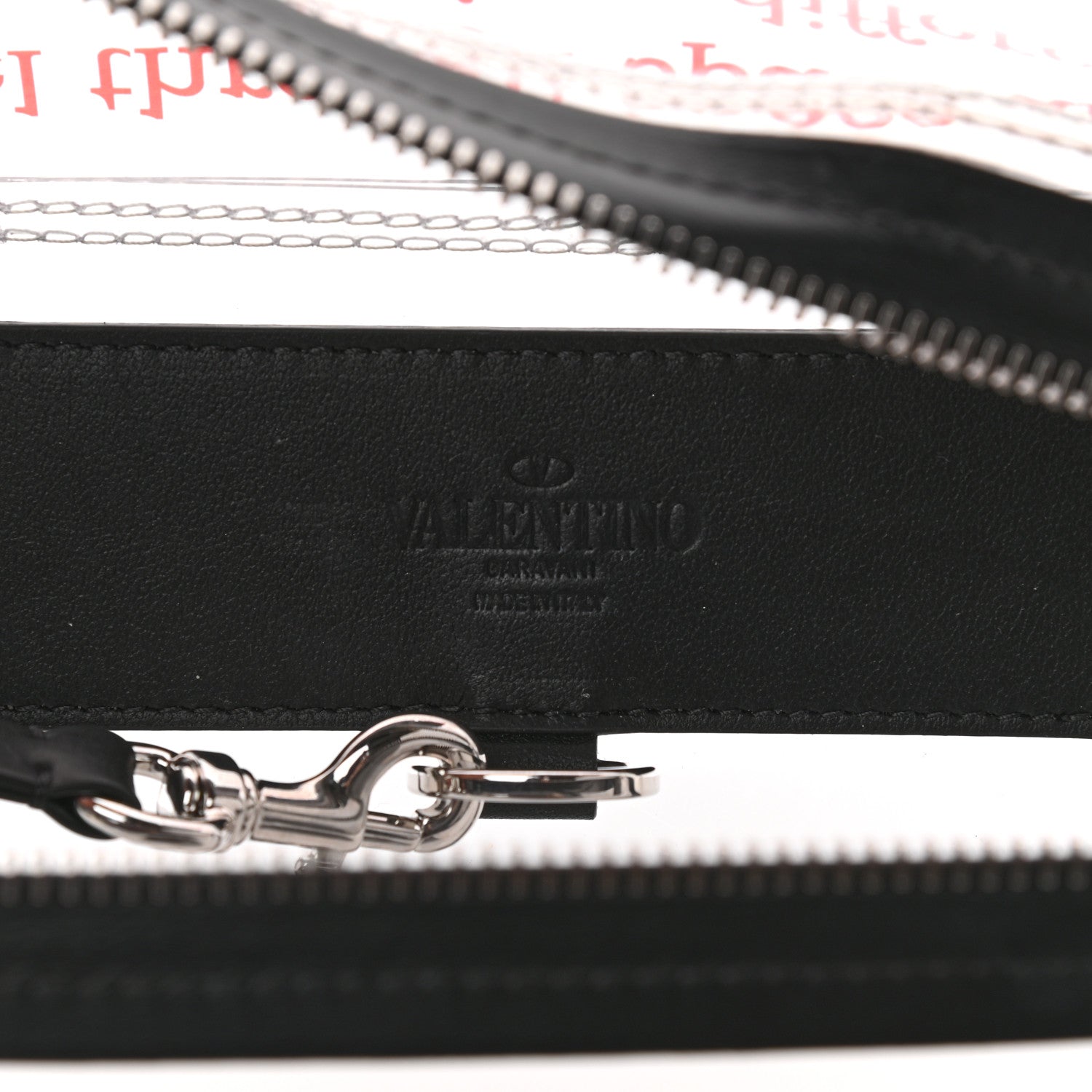Valentino Garavani PVC VLTN Belt Bag Black 8 of 15