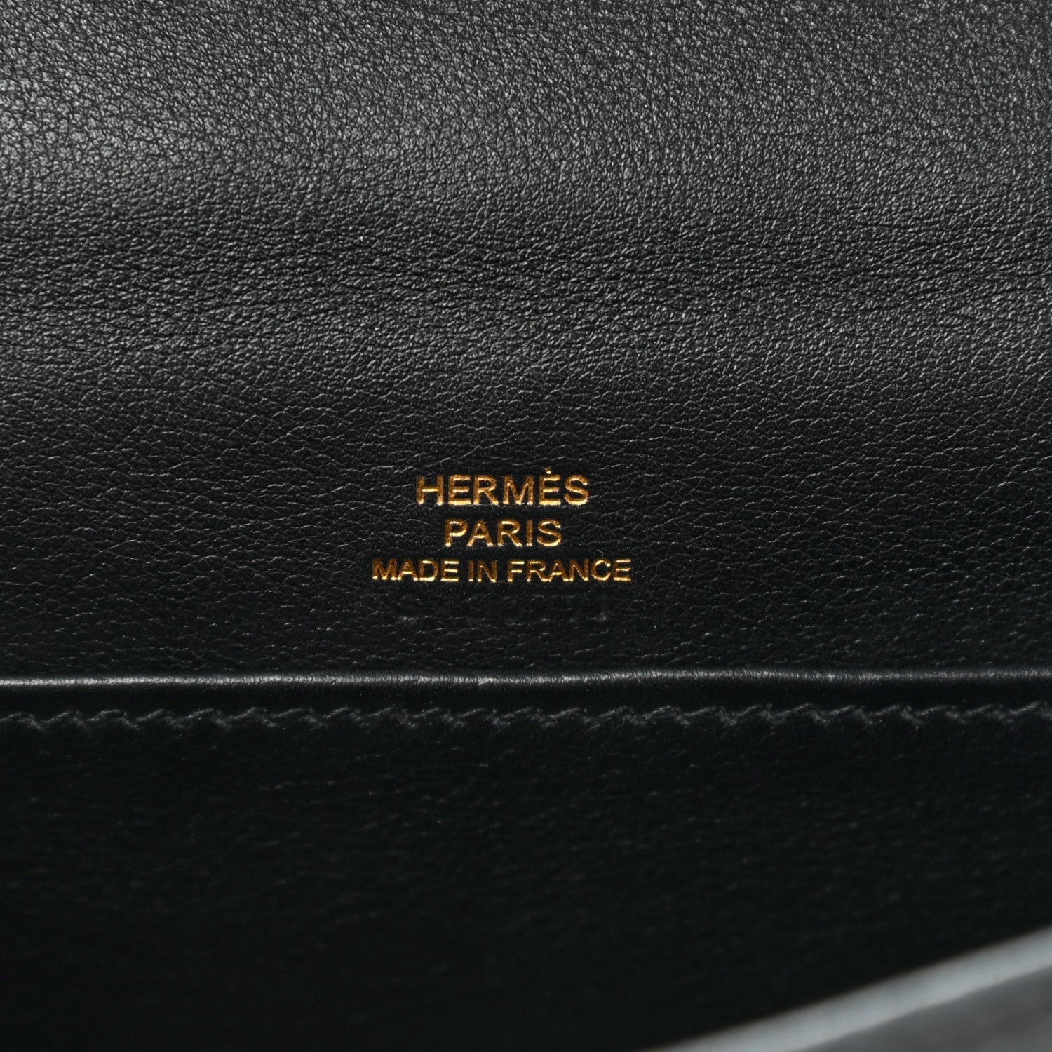 Hermes Swift Kelly Pochette Clutch Black 5 of 8