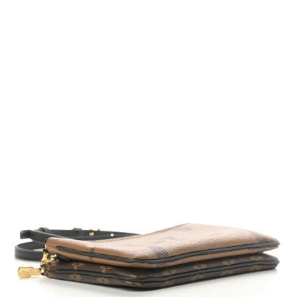 Louis Vuitton Reverse Monogram Giant Double Zip Pochette 4 of 12