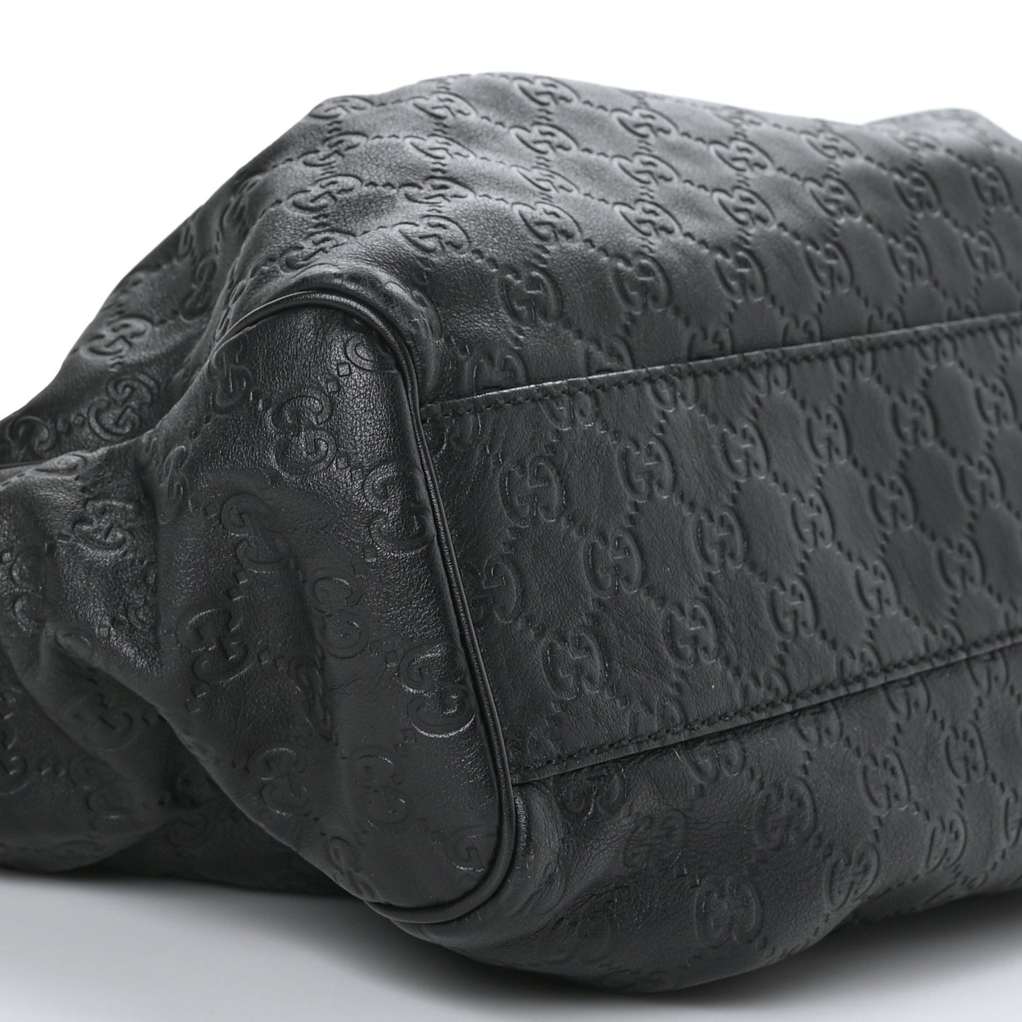 Guccissima Medium Sukey Tote Black