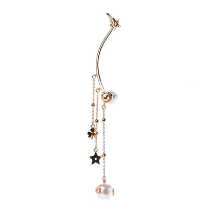 Christian Dior Pearl Shiny-D Earring Gold 2 of 5
