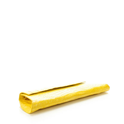 Nancy Gonzalez Crocodile Long Clutch Yellow 4 of 8