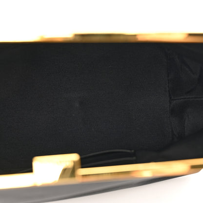 Khaite Smooth Calfskin Aimme Envelope Clutch Black 5 of 8
