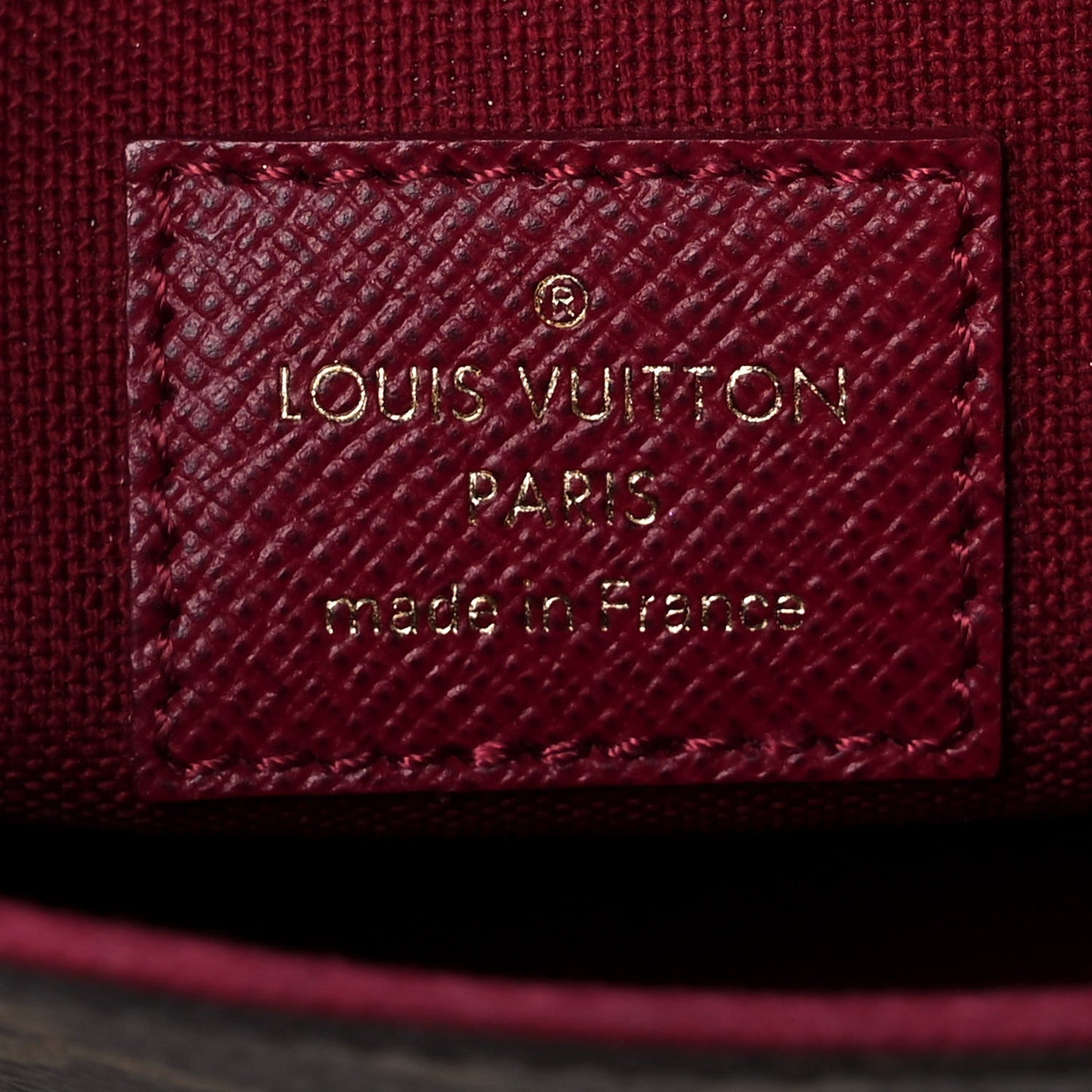Monogram Pochette Felicie Chain Wallet Fuchsia