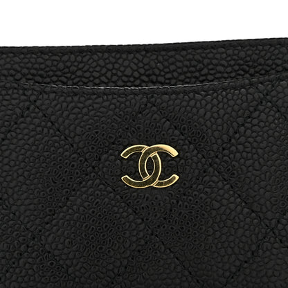 Chanel Caviar Quilted Card Holder Black 9 of 10