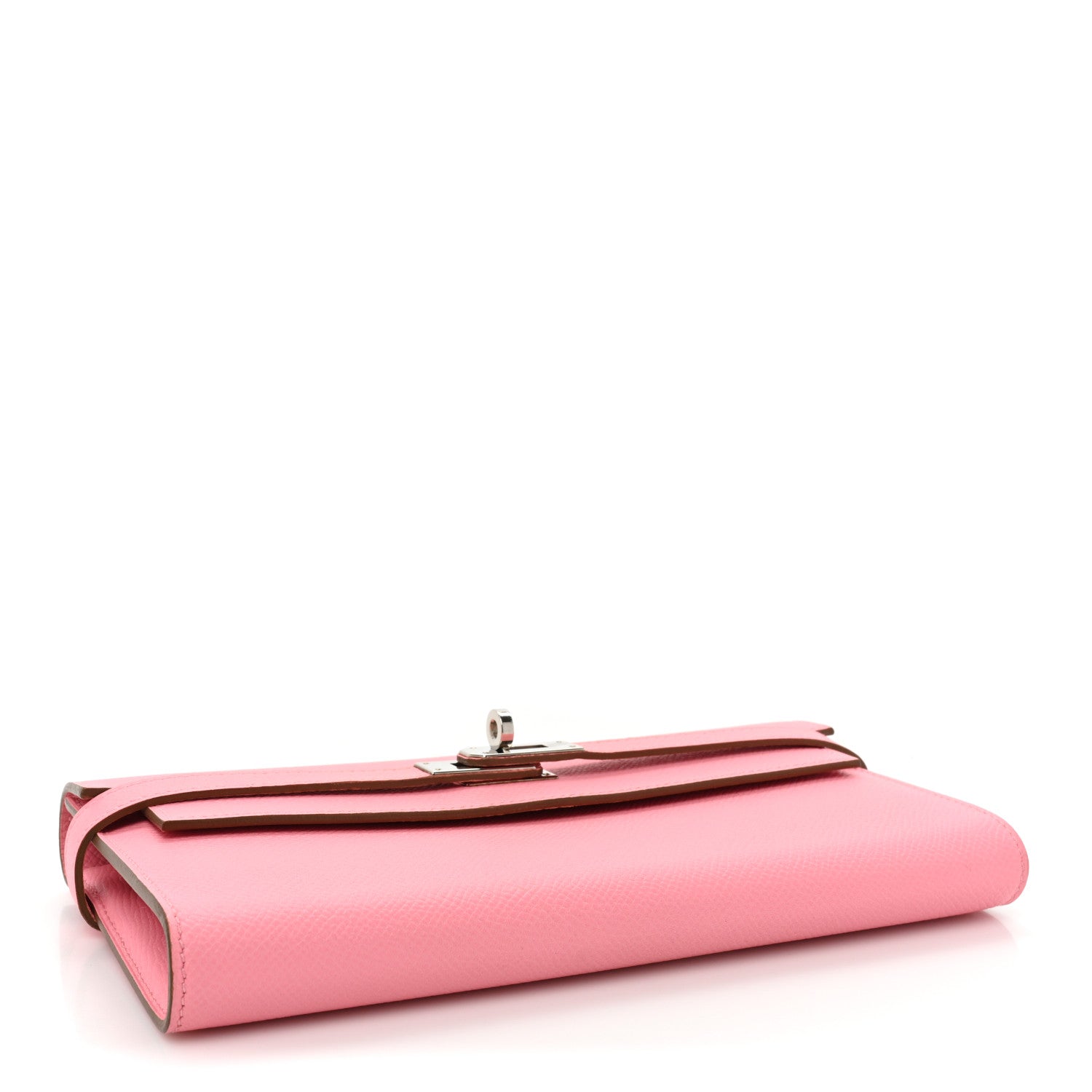Hermes Epsom Kelly Longue Wallet Rose Confetti 4 of 15