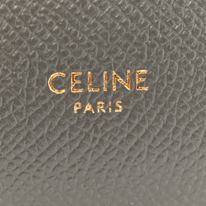Celine Grained Calfskin Nano Belt Bag Grey 6 of 10