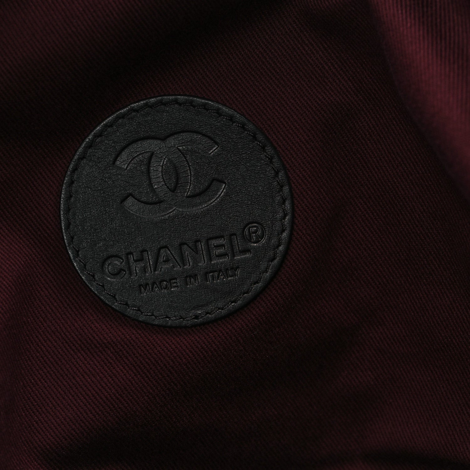 Chanel Coated Canvas Quilted Large Garment Travel Bag Black 5 of 12