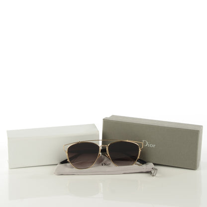 Christian Dior Technologic Sunglasses Gold 3 of 7