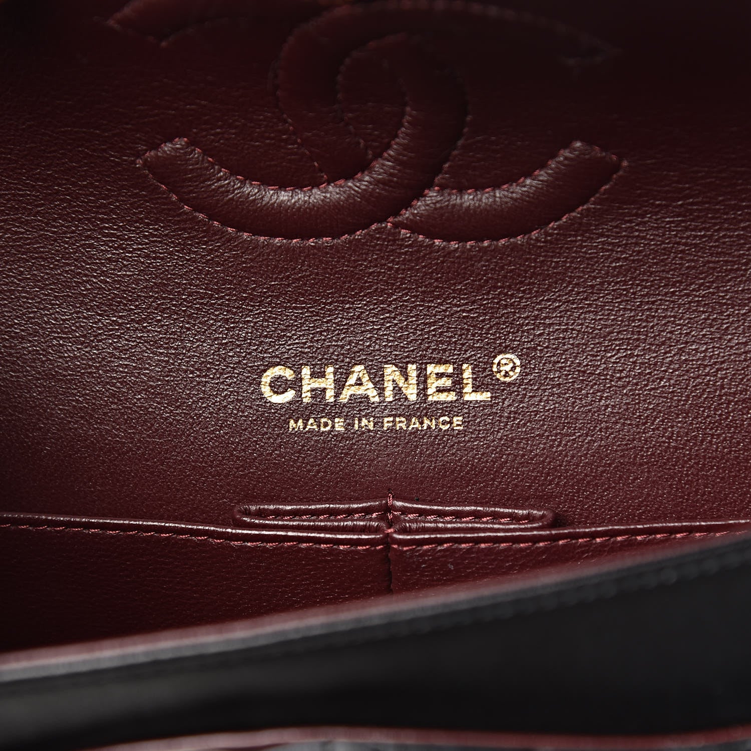 Chanel Lambskin Quilted Medium Double Flap Black 6 of 9
