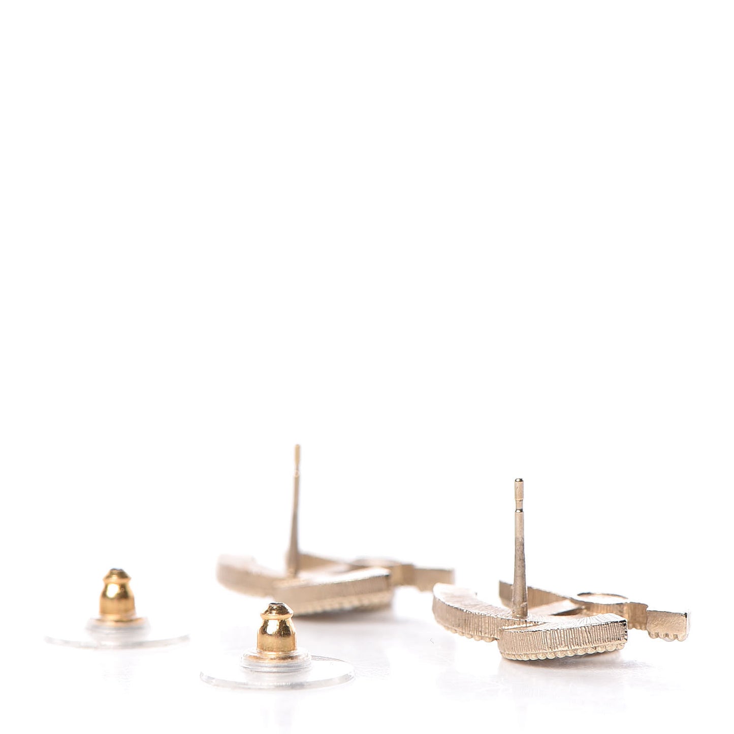 Pearl CC Earrings Gold