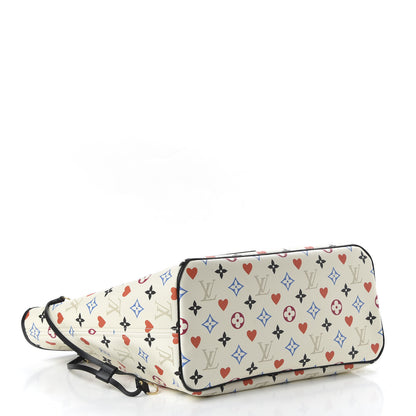 Louis Vuitton Game On Neverfull MM White 4 of 11
