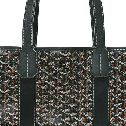 Goyard Goyardine Villette MM Tote Green 8 of 10