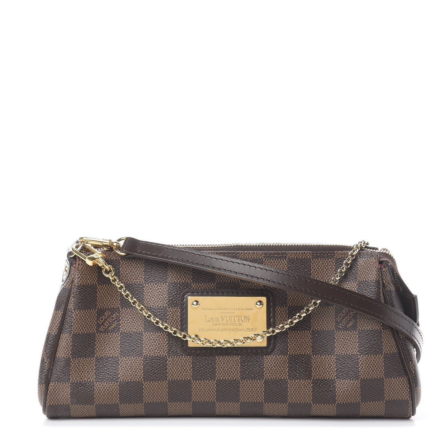 Damier Ebene Eva Clutch