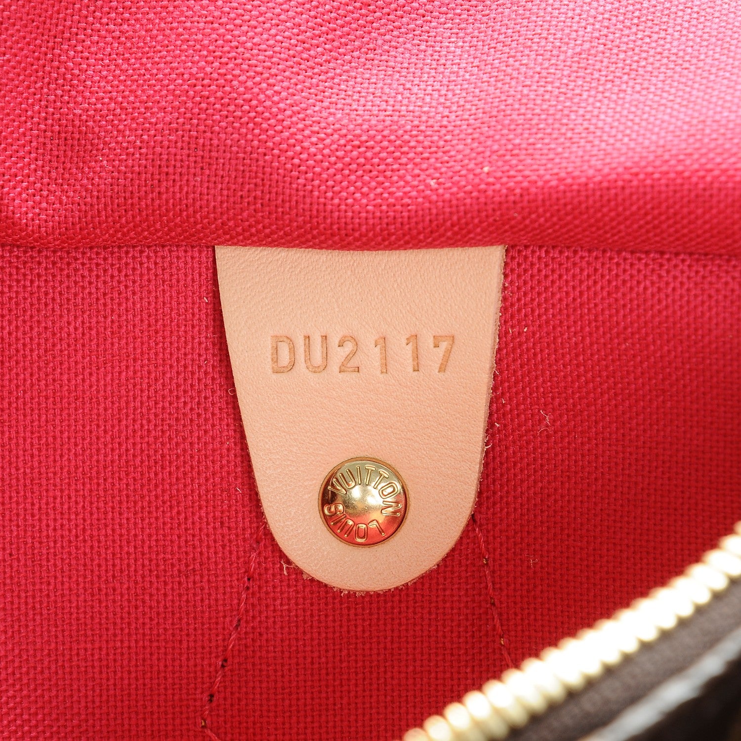 Louis Vuitton Monogram My LV Heritage Speedy Bandouliere 30 Bordeaux Fuchsia 7 of 7