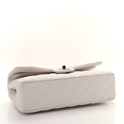 Chanel Caviar Quilted Medium Double Flap White 4 of 10