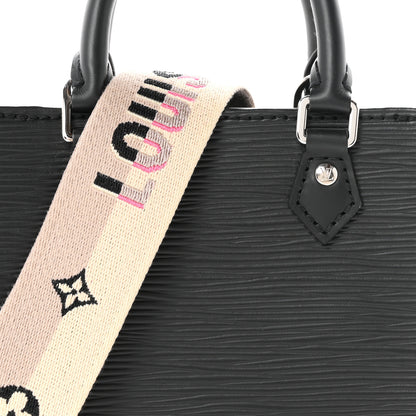 Louis Vuitton Epi Jacquard Petit Sac Plat Black 13 of 19