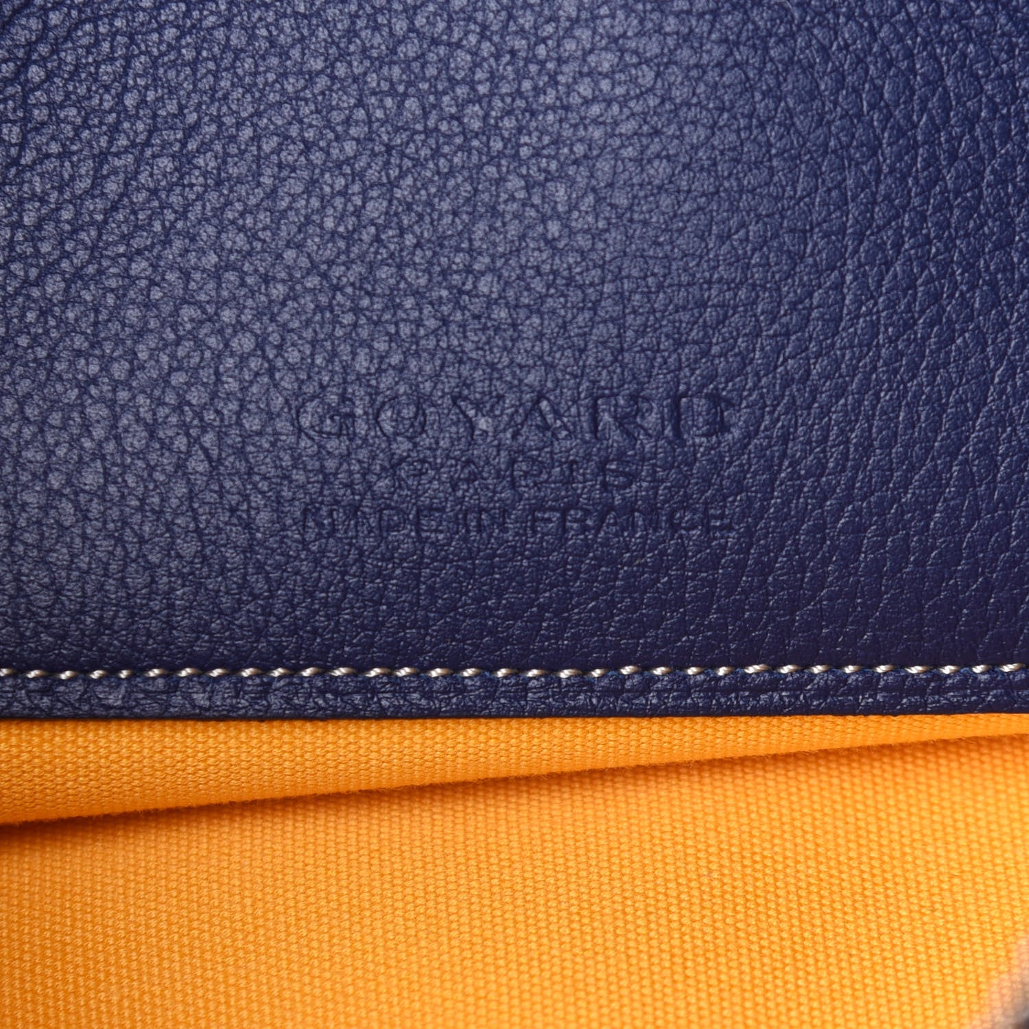 Goyard Goyardine Senat Pochette PM Navy 7 of 9