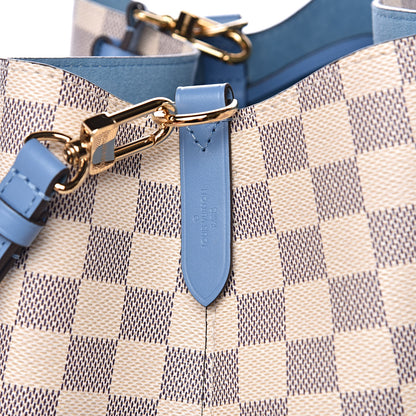 Louis Vuitton Damier Azur Neonoe MM Bleuet 8 of 9
