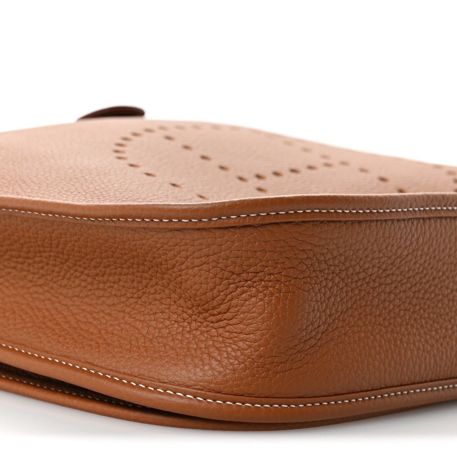 Hermes Taurillon Clemence Evelyne III PM Gold 9 of 11