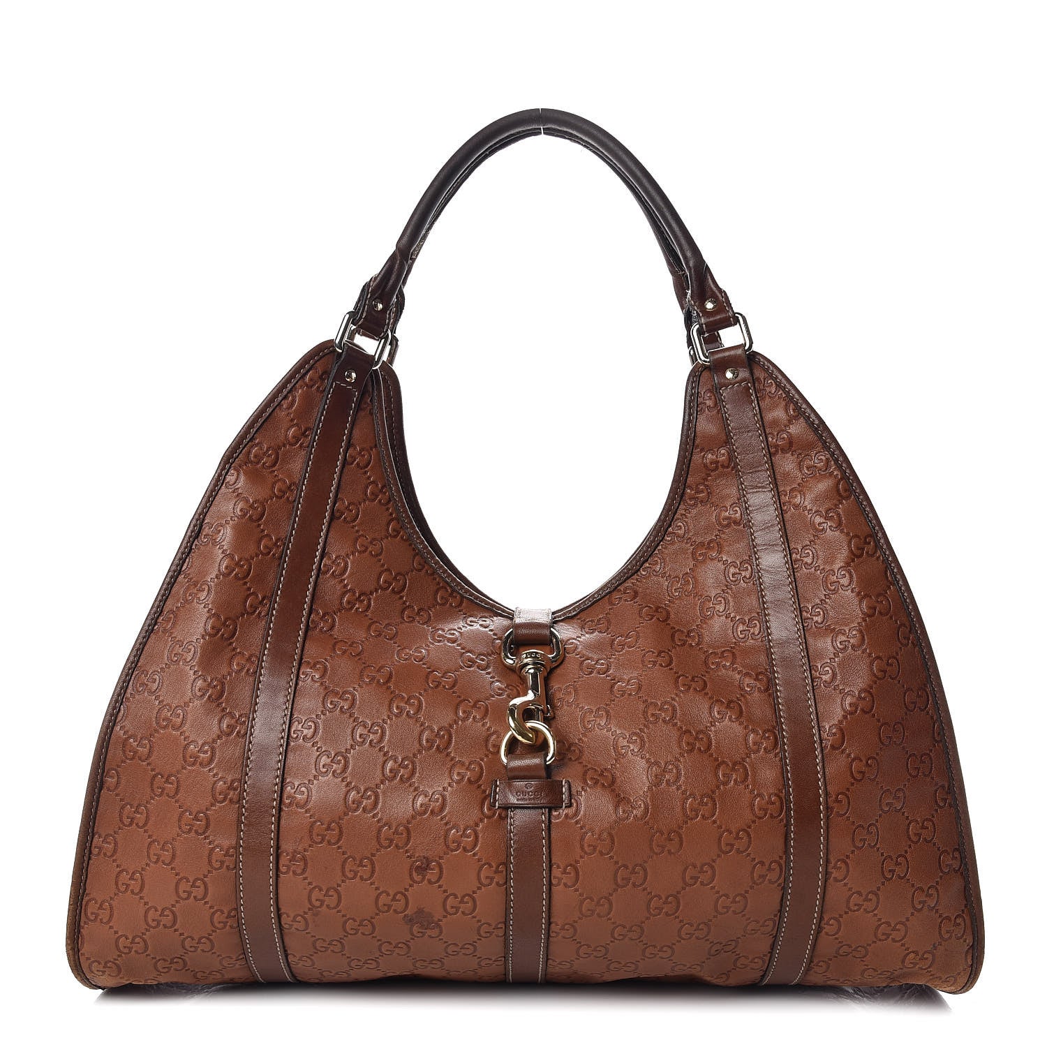 Gucci Guccissima Large Joy Shoulder Bag Brown 1 of 19