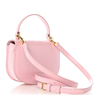 Celine Shiny Calfskin Triomphe Mini Besace Clea Pastel Pink 3 of 14