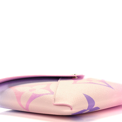 Louis Vuitton Monogram Giant Spring In The City Kirigami Pochette Set Sunrise Pastel Midnight Fuchsia Sunset Kaki 9 of 11
