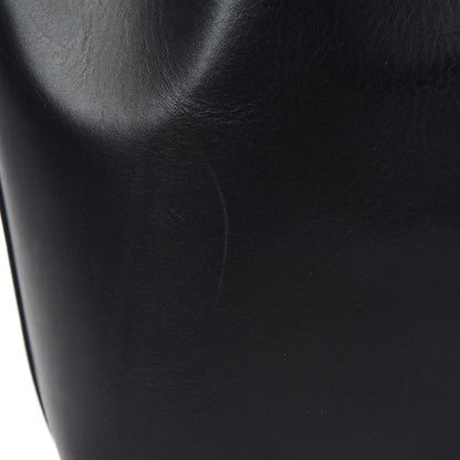 Mansur Gavriel Vegetable Tanned Calfskin Mini Bucket Bag Black Flamma 12 of 21