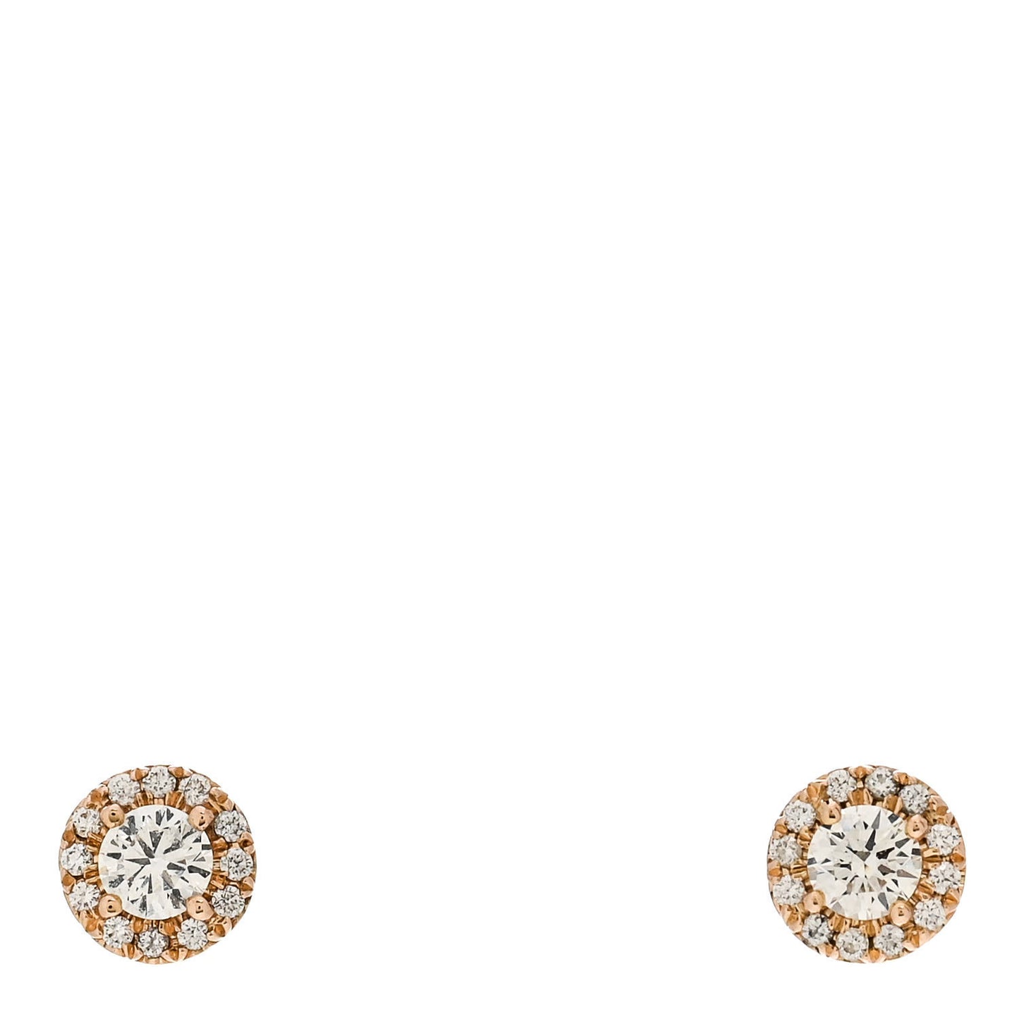 Rose Gold Diamond .16ctw Mini Soleste Earrings