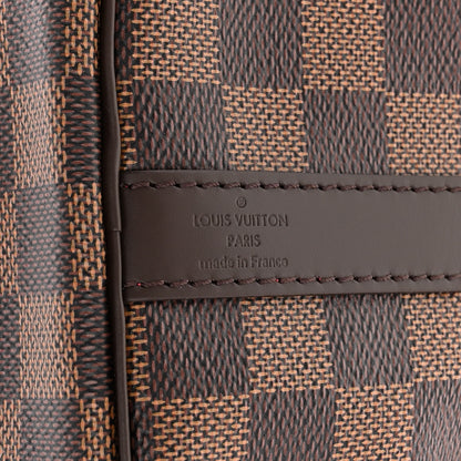 Louis Vuitton Damier Ebene Speedy Bandouliere 25 6 of 9
