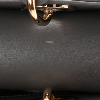 Christian Dior Lambskin Cannage Small Lucky Badges My Lady Dior Grey 11 of 11