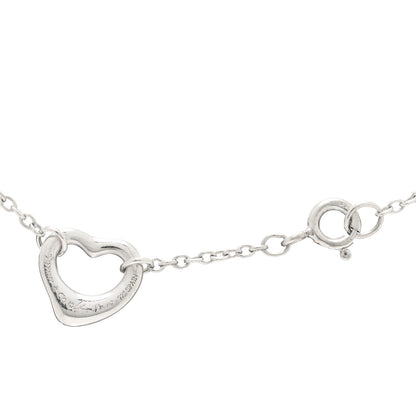 Tiffany Sterling Silver Elsa Peretti Open Heart Bracelet 3 of 3