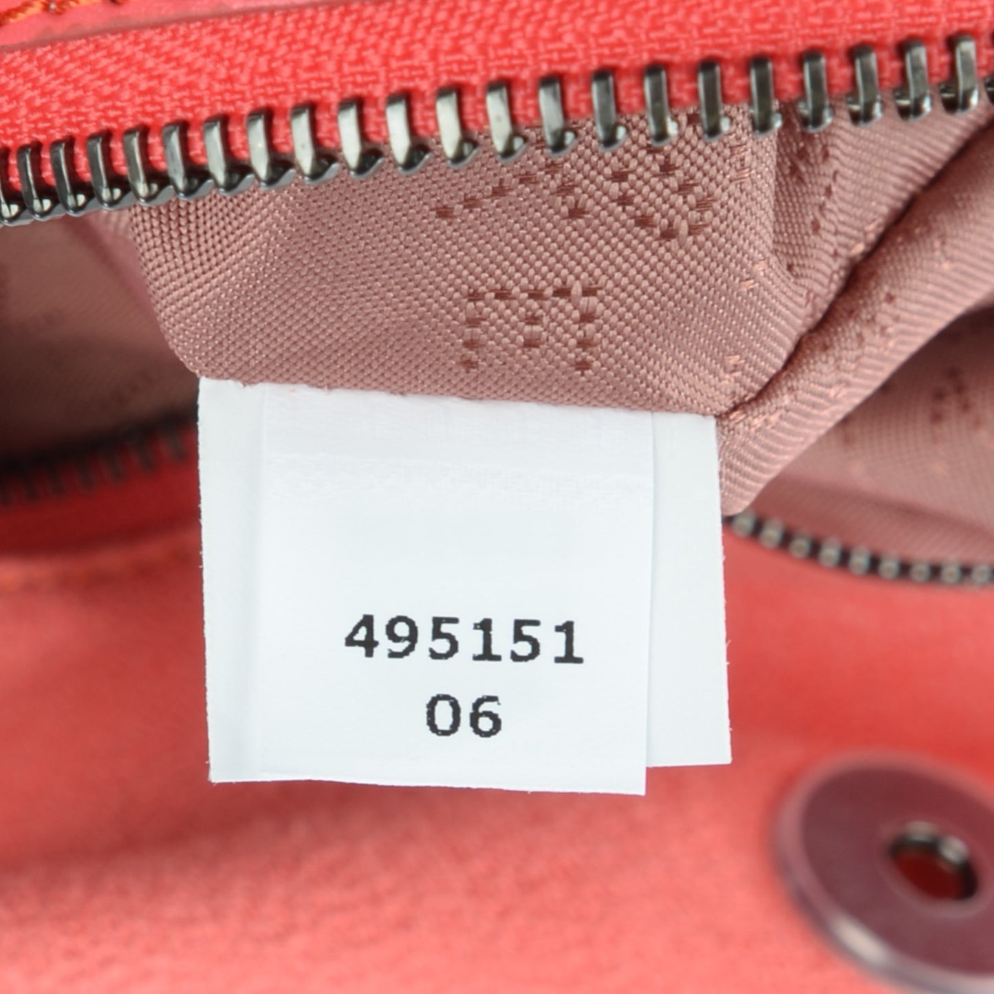 Shaggy Deer Small Falabella Tote Bright Coral