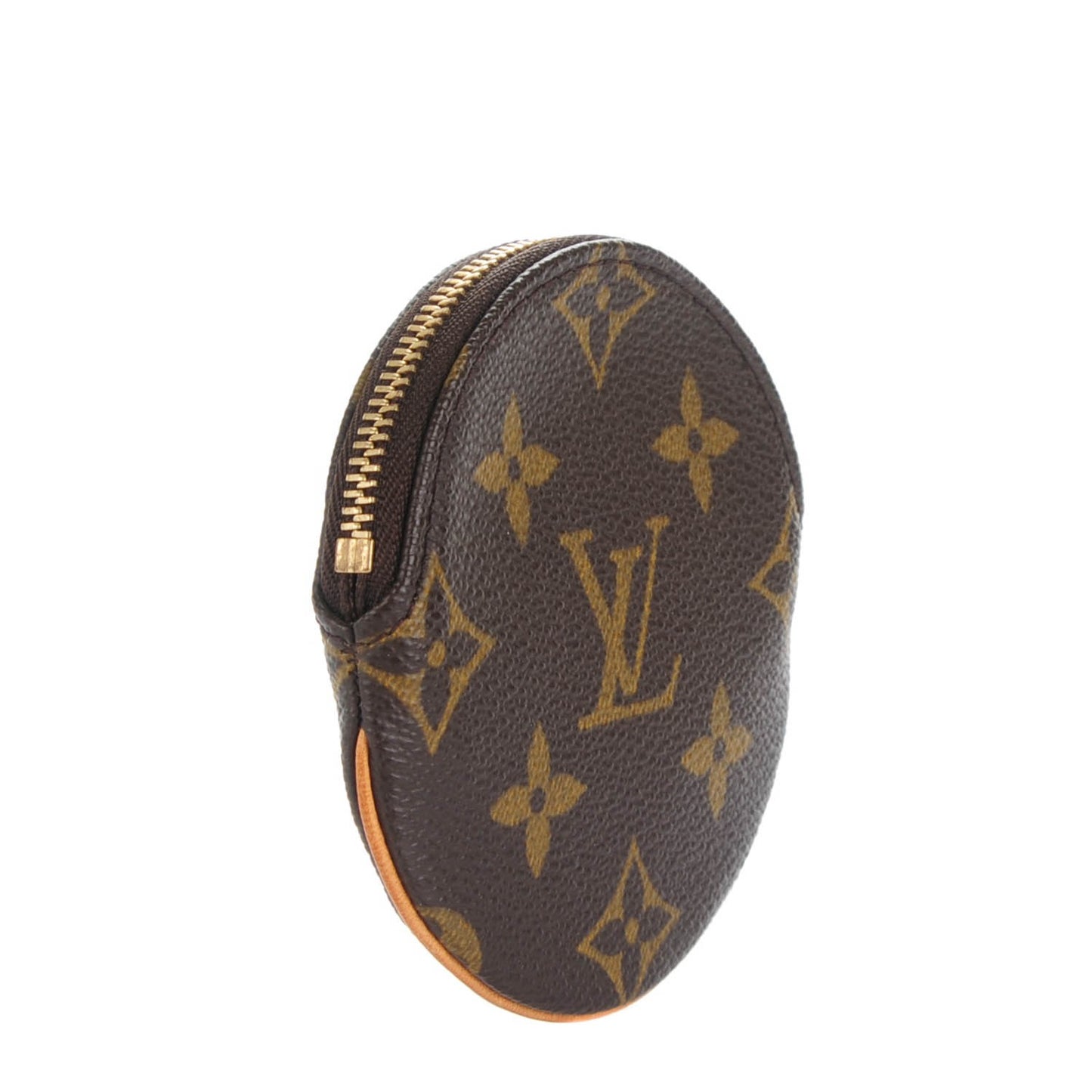 Monogram Round Coin Purse