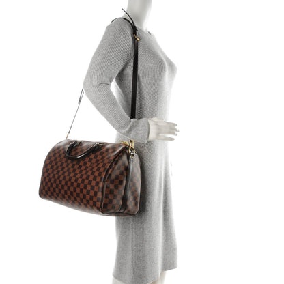 Louis Vuitton Damier Ebene Speedy Bandouliere 35 2 of 6