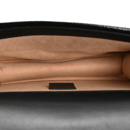 Gucci Velvet Skipper Crystal GG Monogram Small Dionysus Shoulder Bag Black Black Diamond 5 of 12