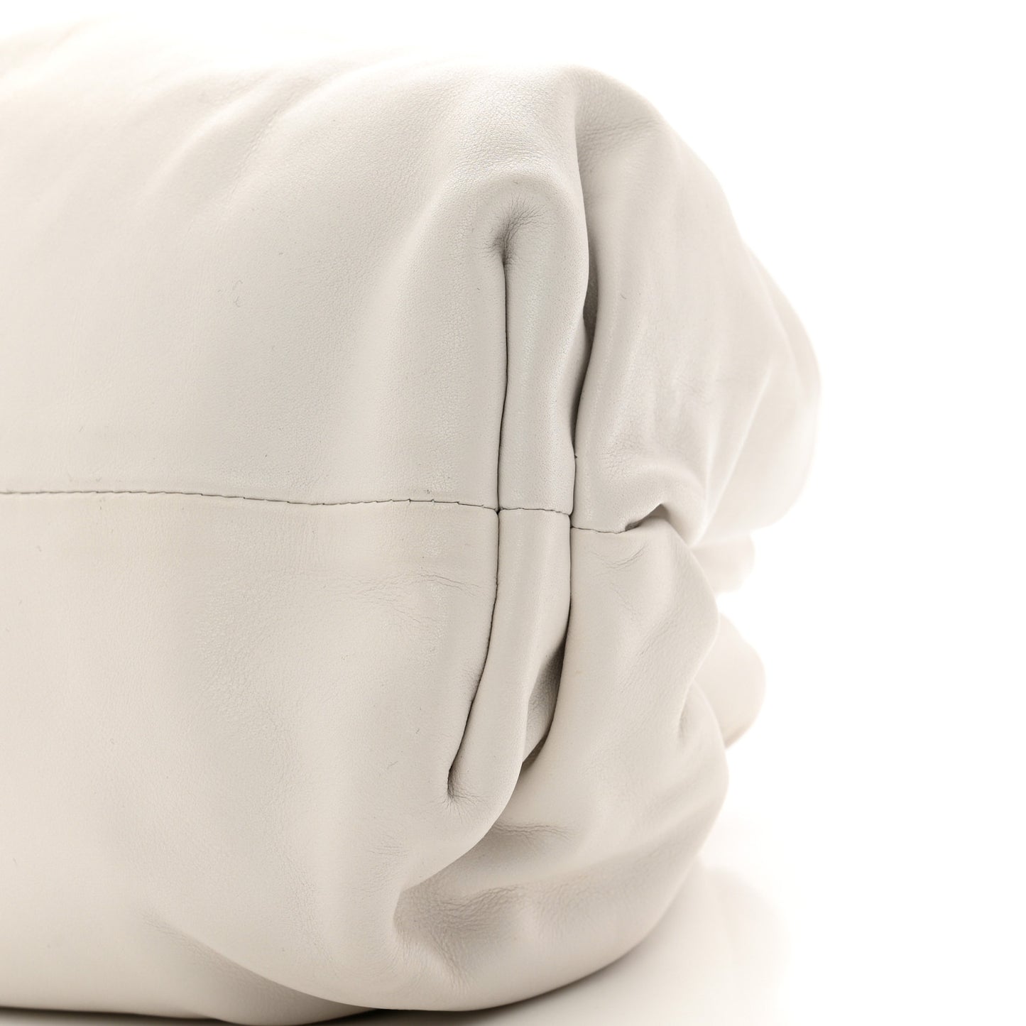 Smooth Butter Calf The Pouch Oversized Clutch Plaster